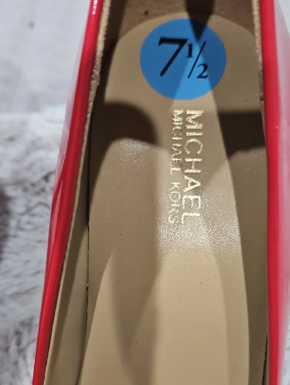 Michael Kors Red Patent Pointed Toe Pumps